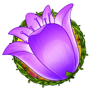 Bonus-Symbol (Lila Blume)